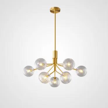 Люстра на штанге DANNA LUX Brass L9 Люстра на штанге DANNA LUX Brass L9