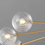 Люстра на штанге DANNA LUX Brass L9