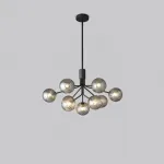 Люстра на штанге DANNA LUX Black L9