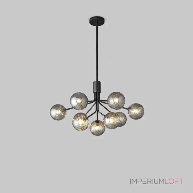 Люстра на штанге DANNA LUX Black L9