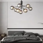 Люстра на штанге DANNA LUX Black L9