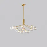 Люстра на штанге DANNA LUX Brass L12