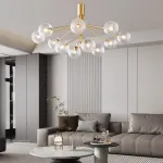 Люстра на штанге DANNA LUX Brass L12