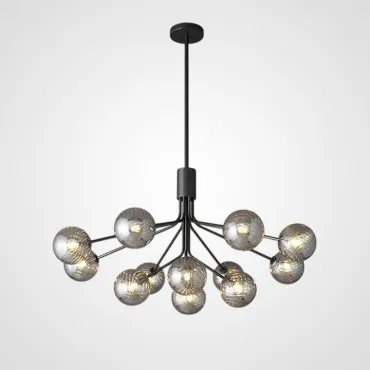 Люстра на штанге DANNA LUX Black L12 Люстра на штанге DANNA LUX Black L12