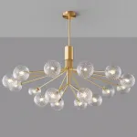 Люстра на штанге DANNA LUX Brass L18