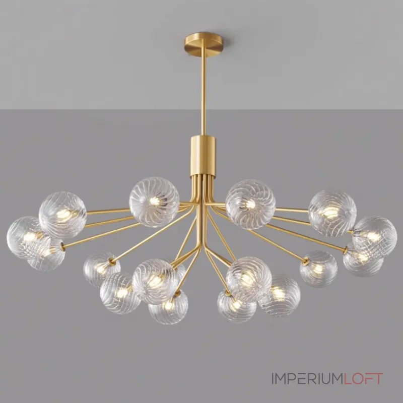 Люстра на штанге DANNA LUX Brass L18 Люстра на штанге DANNA LUX Brass L18