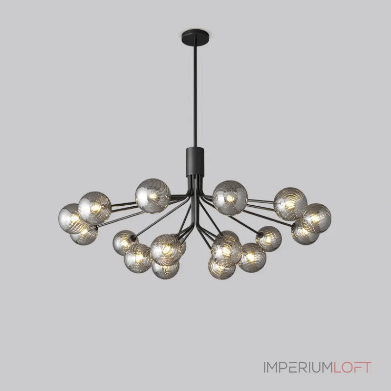 Люстра на штанге DANNA LUX Black L18 Люстра на штанге DANNA LUX Black L18