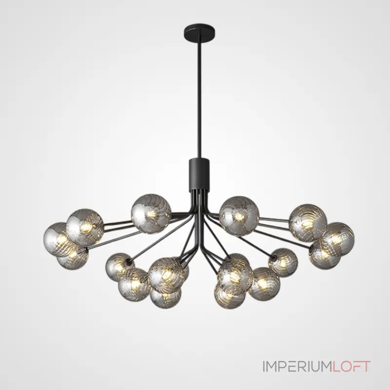 Люстра на штанге DANNA LUX Black L18 Люстра на штанге DANNA LUX Black L18