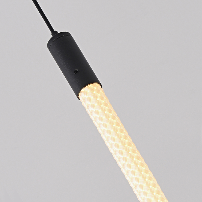 Торшер светодиодный напольный в виде вертикального шнура из оптического силикагеля с гибким плетеным волокном GLORIFY OPTIC FL L180 от ImperiumLoft Торшер светодиодный напольный в виде вертикального шнура из оптического силикагеля с гибким плетеным волокном GLORIFY OPTIC FL L180 от ImperiumLoft