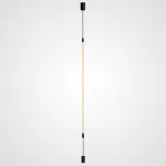 Торшер светодиодный напольный в виде вертикального шнура из оптического силикагеля с гибким плетеным волокном GLORIFY OPTIC FL L150 от ImperiumLoft