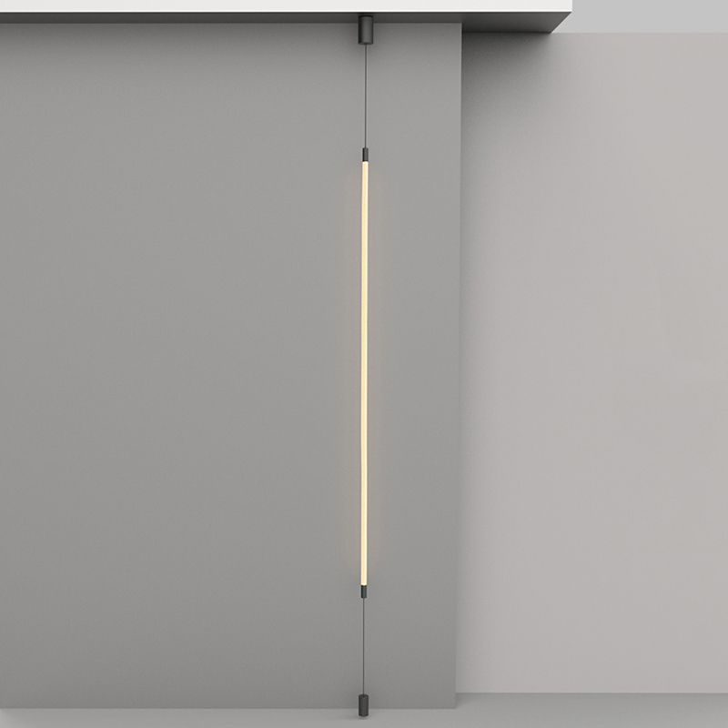 Торшер светодиодный напольный в виде вертикального шнура из оптического силикагеля с гибким плетеным волокном GLORIFY OPTIC FL L180 от ImperiumLoft Торшер светодиодный напольный в виде вертикального шнура из оптического силикагеля с гибким плетеным волокном GLORIFY OPTIC FL L180 от ImperiumLoft