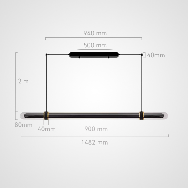 Подвесной светильник TIME TUNNEL L148 