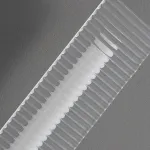 Светодиодный настенный светильник с прямоугольными рассеивателями из рельефного стекла STINUS CLIP Black L80 от ImperiumLoft