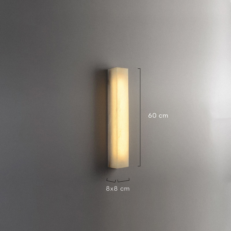 Настенный светильник прямоугольной формы из мрамора GREG WALL H60 от ImperiumLoft Настенный светильник прямоугольной формы из мрамора GREG WALL H60 от ImperiumLoft