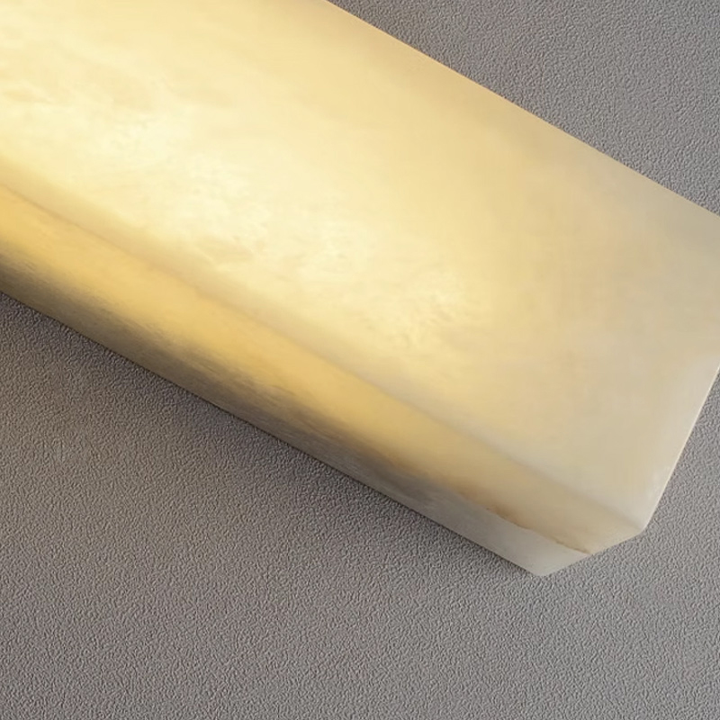 Настенный светильник прямоугольной формы из мрамора GREG WALL H80 от ImperiumLoft