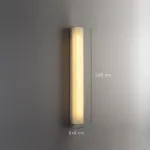 Настенный светильник прямоугольной формы из мрамора GREG WALL H100 от ImperiumLoft