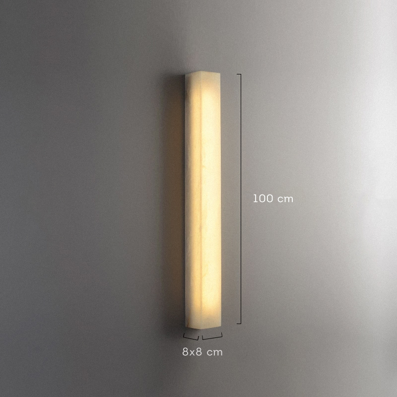 Настенный светильник прямоугольной формы из мрамора GREG WALL H100 от ImperiumLoft Настенный светильник прямоугольной формы из мрамора GREG WALL H100 от ImperiumLoft