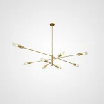 Люстра на штанге RADIANT Brass L8