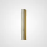 Настенный светильник прямоугольной формы из мрамора Marble LUX WALL H80 от ImperiumLoft