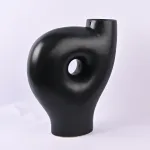 Ваза с изогнутым горлышком LaLume DK_FA-D21017B