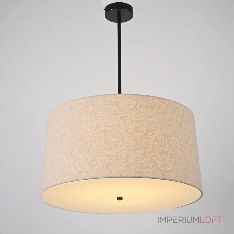 Подвесной светильник RH ROUND Linen Shade Pendant Подвесной светильник RH ROUND Linen Shade Pendant