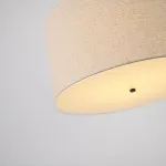 Подвесной светильник RH ROUND Linen Shade Pendant