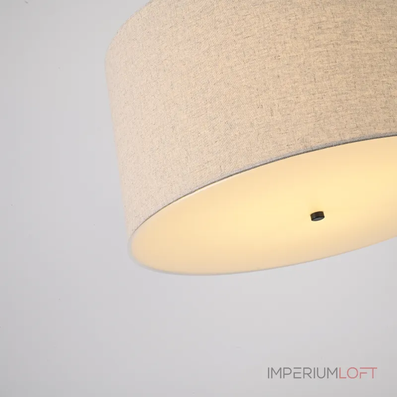 Подвесной светильник RH ROUND Linen Shade Pendant Подвесной светильник RH ROUND Linen Shade Pendant