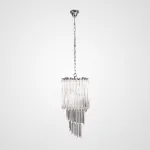 Подвесная люстра Odeon Chandelier Glass Clear