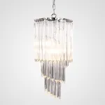 Подвесная люстра Odeon Chandelier Glass Clear