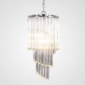 Подвесная люстра Odeon Chandelier Glass Clear
