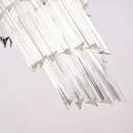 Подвесная люстра Odeon Chandelier Glass Clear