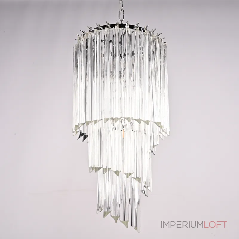 Подвесная люстра Odeon Chandelier Glass Clear Подвесная люстра Odeon Chandelier Glass Clear