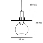 Подвесной светильник MODUS от ImperiumLoft
