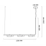 Подвесной светильник CARY-LONG от ImperiumLoft