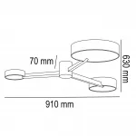 Потолочный светильник MIDA 3 от ImperiumLoft