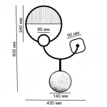 Настенный светильник SHIELD C от ImperiumLoft