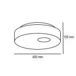 Потолочный светильник ECLA D45 от ImperiumLoft