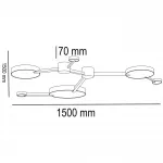 Потолочный светильник MIDA 6 от ImperiumLoft