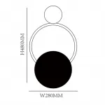 Настенный светильник LEX Ring от ImperiumLoft