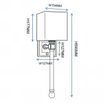 Бра Regina Andrew Crystal Sconce Brass от ImperiumLoft