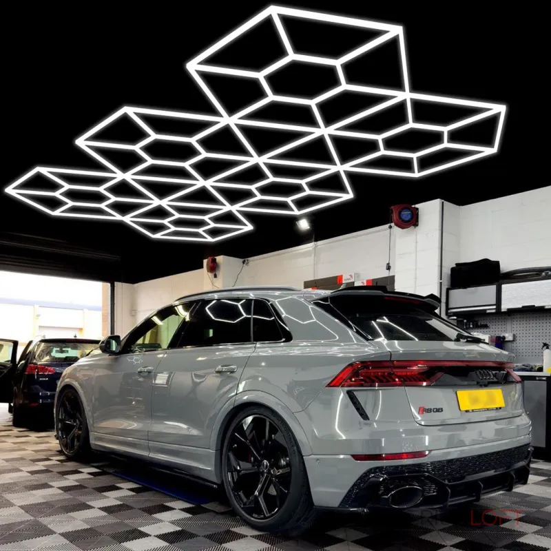 Профильный составной сотовый светодиодный светильник SOTO ZT6102 589W 6500К L107 от ImperiumLoft