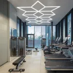 Профильный составной сотовый светодиодный светильник SOTO ZT6103 361.2W 6500К L42 от ImperiumLoft