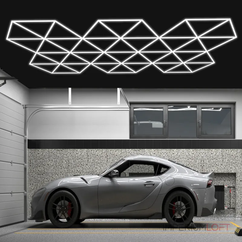 Профильный составной сотовый светодиодный светильник SOTO ZT6106 610W 6500К L71 от ImperiumLoft