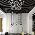 Профильный составной сотовый светодиодный светильник SOTO ZT6106 610W 6500К L71 от ImperiumLoft