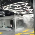 Профильный составной сотовый светодиодный светильник SOTO ZT6109 387W 6500К L45 от ImperiumLoft