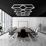 Профильный составной сотовый светодиодный светильник SOTO ZT6109 387W 6500К L45 от ImperiumLoft