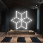 Профильный составной сотовый светодиодный светильник SOTO ZT6110 154.8W 6500К L18 от ImperiumLoft