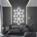 Профильный составной сотовый светодиодный светильник SOTO ZT6111 90W 6500К L30 от ImperiumLoft