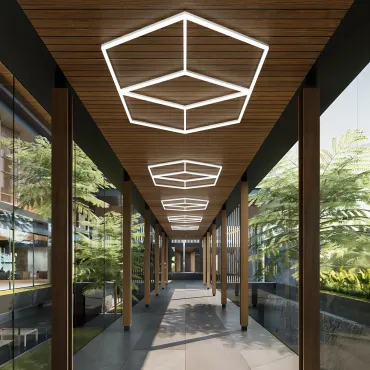 Профильный светильник SOTO ZT6112 120W 6500К L14 Профильный светильник SOTO ZT6112 120W 6500К L14