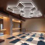 Профильный составной сотовый светодиодный светильник SOTO ZT6113 447W 6500К L52 от ImperiumLoft